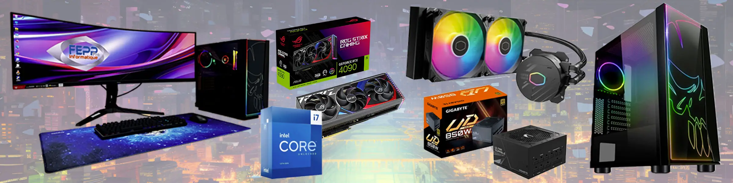 Pièces détachées PC Gaming